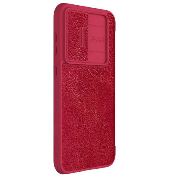 Husă pentru smartphone Samsung Galaxy S23 FE Nillkin / Flip Cover / Piele / Red photo 3