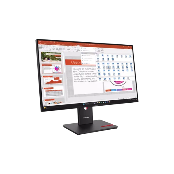Монитор Lenovo ThinkVision T27-40 27" Full HD 120 Гц / 4 мс / Черный photo 2