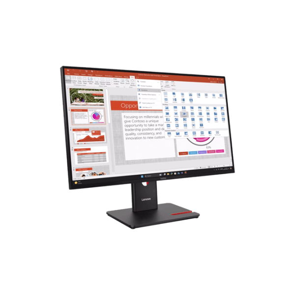 Монитор Lenovo ThinkVision T27-40 27" Full HD 120 Гц / 4 мс / Черный photo 2