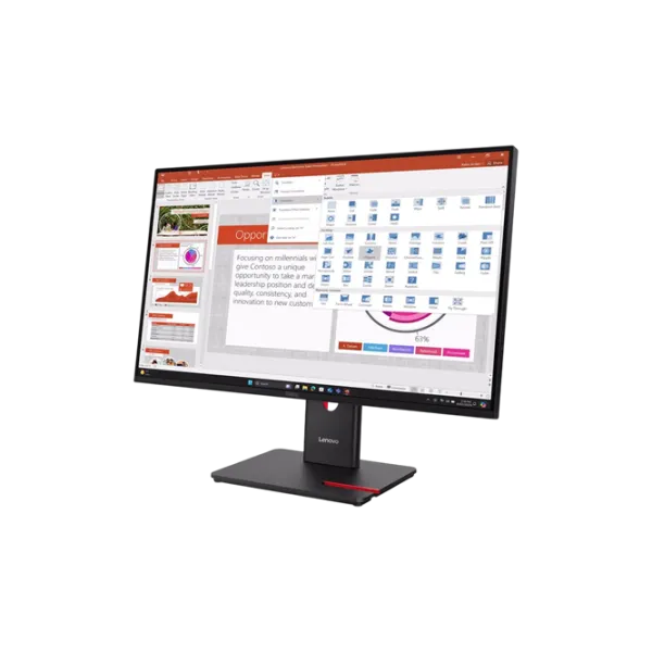 Монитор Lenovo ThinkVision T27-40 27" Full HD 120 Гц / 4 мс / Черный photo 3