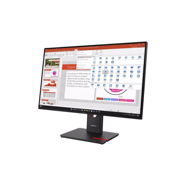 Монитор Lenovo ThinkVision T27-40 27" Full HD 120 Гц / 4 мс / Черный photo 3