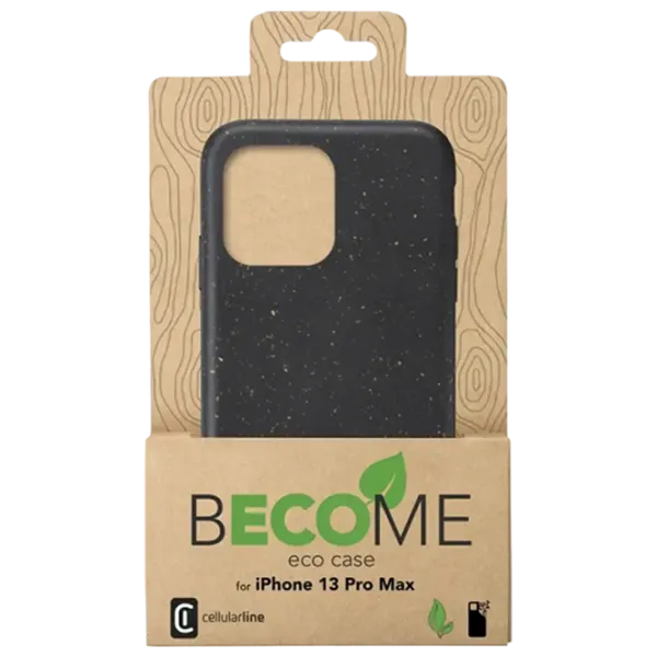 Husă pentru smartphone Apple iPhone 13 Pro Max Cellularline / Back / TPU / Black photo 2