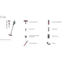 Aspirator vertical Dyson V12 Slim Origin 610 W / Purple Turquoise photo 2