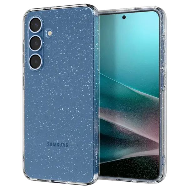 Husă pentru smartphone Samsung Galaxy S25 Plus 5G Spigen / Back / TPU / Glitter Transparent photo 1
