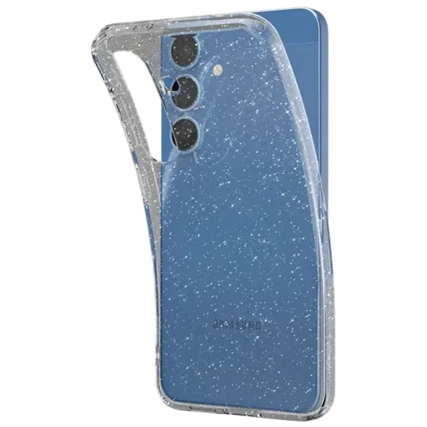 Husă pentru smartphone Samsung Galaxy S25 Plus 5G Spigen / Back / TPU / Glitter Transparent photo 2