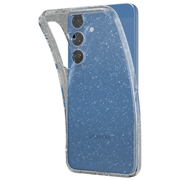 Husă pentru smartphone Samsung Galaxy S25 Plus 5G Spigen / Back / TPU / Glitter Transparent photo 2