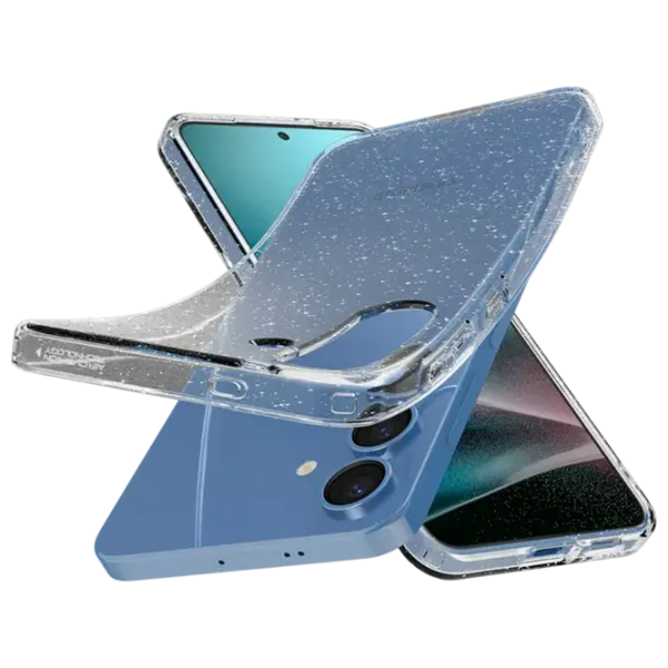 Husă pentru smartphone Samsung Galaxy S25 Plus 5G Spigen / Back / TPU / Glitter Transparent photo 4