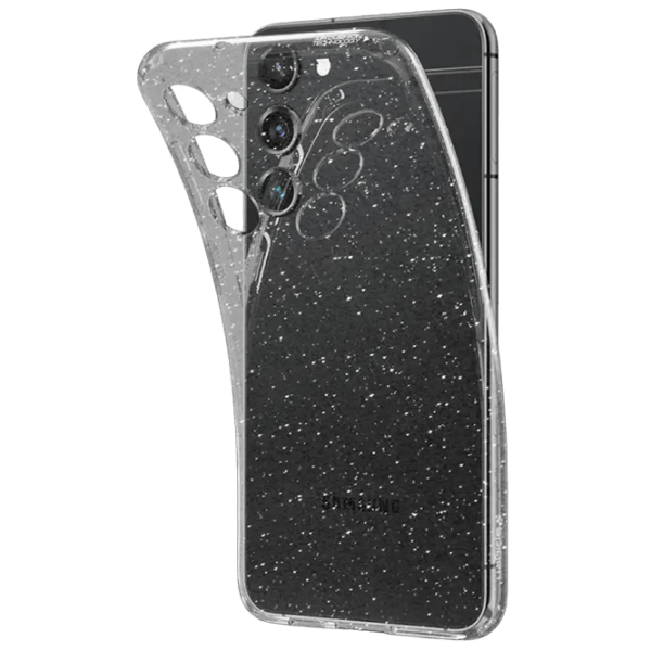 Husă pentru smartphone Samsung Galaxy S23 Plus Spigen / Back / TPU / Glitter Black photo 3
