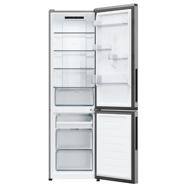 Frigider Candy CNCQ2T518EX cu congelator jos 279 l / 182.5 cm / Inox photo 2