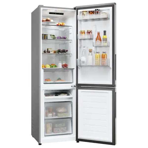 Frigider Candy CNCQ2T518EX cu congelator jos 279 l / 182.5 cm / Inox photo 5