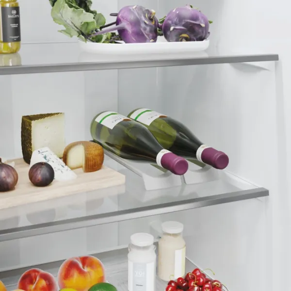 Frigider Candy CNCQ2T518EX cu congelator jos 279 l / 182.5 cm / Inox photo 7