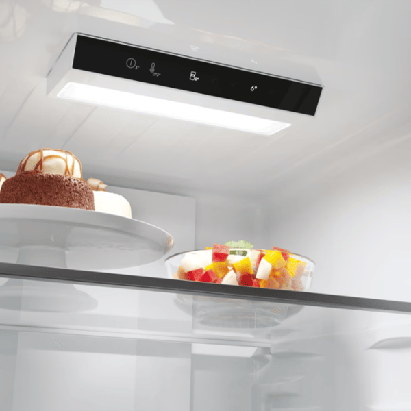 Frigider Candy CNCQ2T518EX cu congelator jos 279 l / 182.5 cm / Inox photo 8