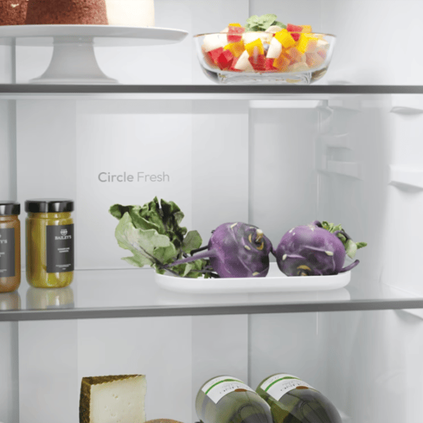 Frigider Candy CNCQ2T518EX cu congelator jos 279 l / 182.5 cm / Inox photo 9