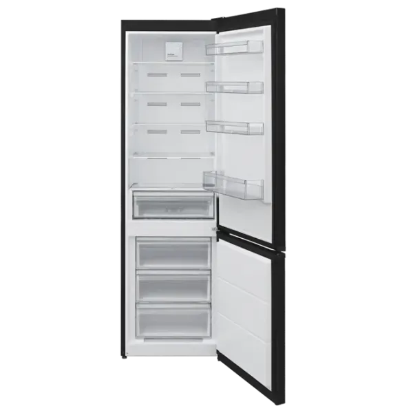 Frigider Ozon OZ-NFN383EGIDFI-EU cu congelator jos 367 l / 200 cm / Black photo 2