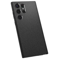 Husă pentru smartphone Samsung Galaxy S23 Ultra Spigen / Back / TPU / Ornament Matte black photo 4