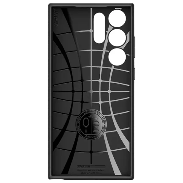 Husă pentru smartphone Samsung Galaxy S23 Ultra Spigen / Back / TPU / Ornament Matte black photo 7