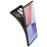 Husă pentru smartphone Samsung Galaxy S23 Ultra Spigen / Back / TPU / Ornament Matte black photo 8