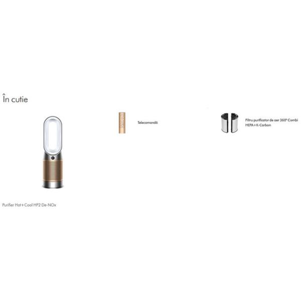 Umidificator de aer Dyson HP2 De-NOx Pe podea / White photo 8