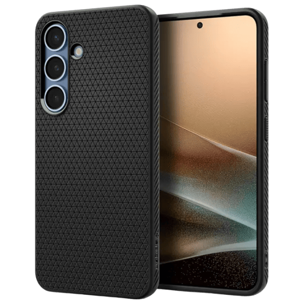 Чехол для смартфона Samsung Galaxy S25 Plus 5G Spigen / / ТПУ / Ornament Чёрный матовый photo 1