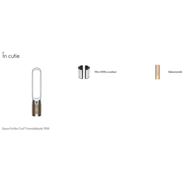 Purificator de aer Dyson TP09 Pe podea / Silver photo 15