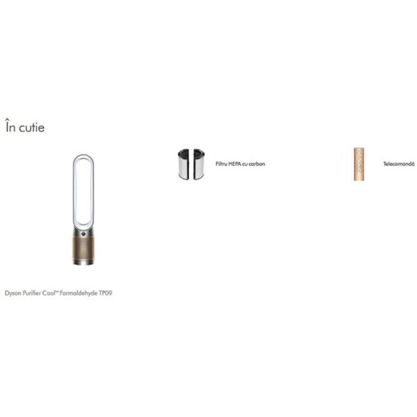Purificator de aer Dyson TP09 Pe podea / Silver photo 15