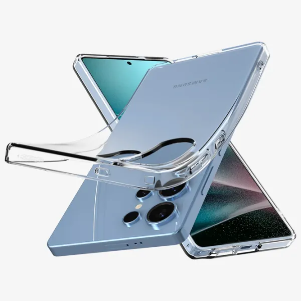 Husă pentru smartphone Samsung Galaxy S25 Ultra 5G Spigen / Back / TPU / Ornament Transparent photo 3