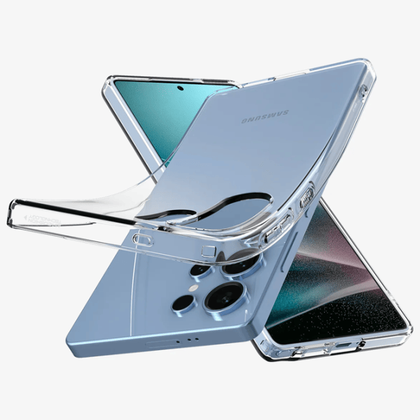 Husă pentru smartphone Samsung Galaxy S25 Ultra 5G Spigen / Back / TPU / Ornament Transparent photo 3