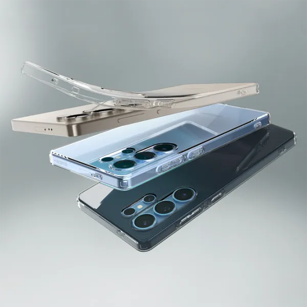 Husă pentru smartphone Samsung Galaxy S25 Ultra 5G Spigen / Back / TPU / Ornament Transparent photo 10