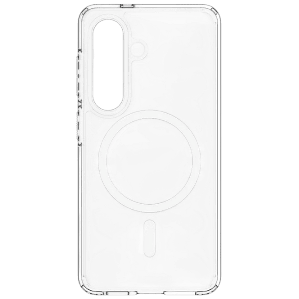 Husă pentru smartphone Samsung Galaxy S26 Spigen / MagSafe Back / TPU / White Transparent photo 6