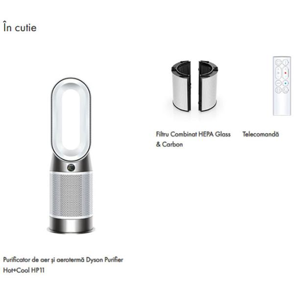 Purificator de aer Dyson HP11 Pe podea / Silver photo 17