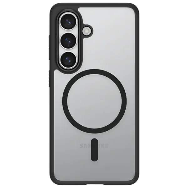Husă pentru smartphone Samsung Galaxy S26 Spigen / MagSafe Back / TPU / Black Transparent photo 4