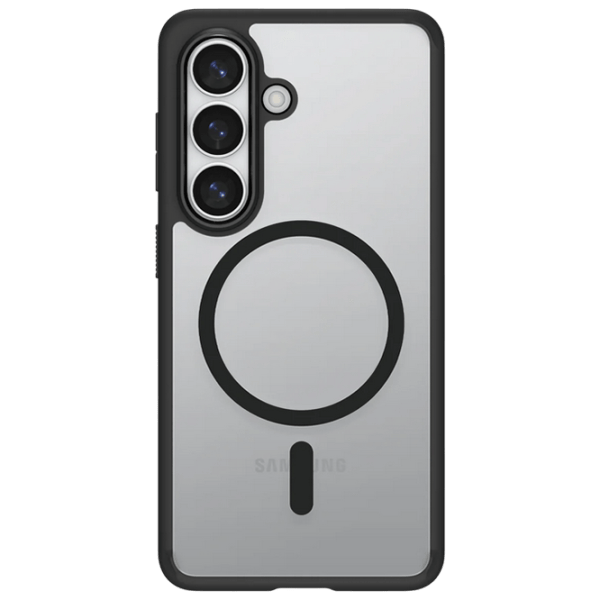 Husă pentru smartphone Samsung Galaxy S26 Spigen / MagSafe Back / TPU / Black Transparent photo 4