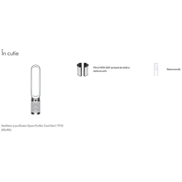 Purificator de aer Dyson TP10 Pe podea / Silver photo 12