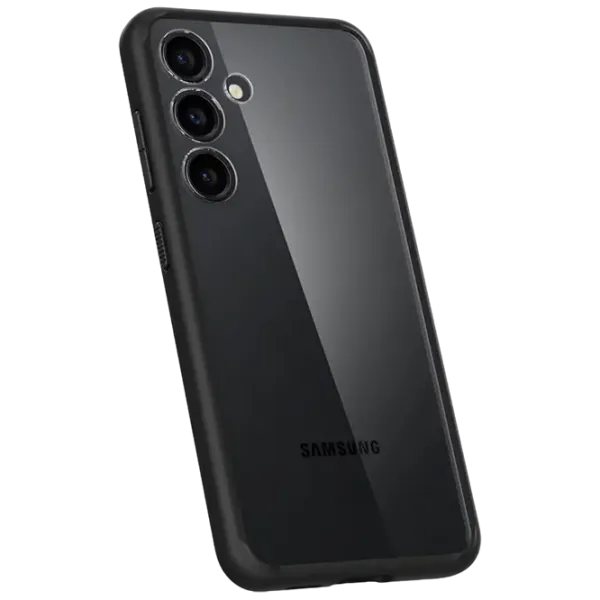 Чехол для смартфона Samsung Galaxy S24 Plus Spigen / Back / ТПУ / Черный Прозрачный photo 4