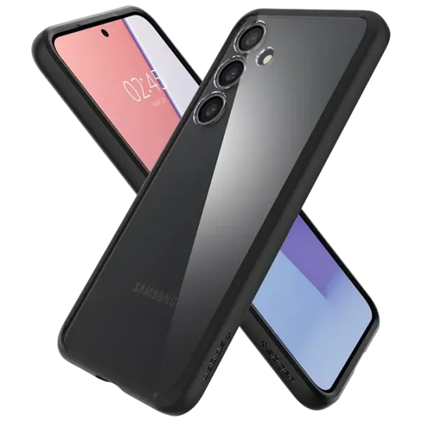Чехол для смартфона Samsung Galaxy S24 Plus Spigen / Back / ТПУ / Черный Прозрачный photo 7