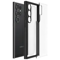 Husă pentru smartphone Samsung Galaxy S24 Ultra Spigen / Back / TPU / Black Transparent photo 4