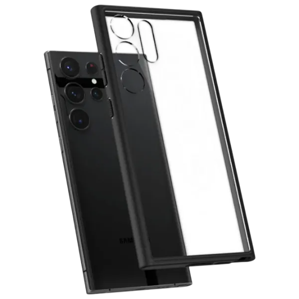 Чехол для смартфона Samsung Galaxy S23 Ultra Spigen / Back / ТПУ / Черный photo 5