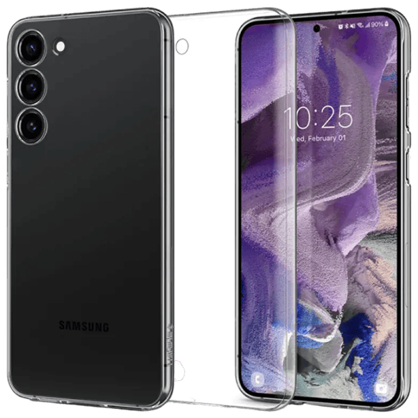 Husă pentru smartphone Samsung Galaxy S23 Spigen / Back / TPU / Transparent photo 1