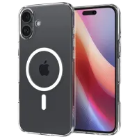 Чехол для смартфона Apple iPhone 16 Plus Spigen / MagSafe Back / ТПУ / White Прозрачный