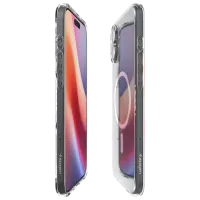 Husă pentru smartphone Apple iPhone 16 Plus Spigen / MagSafe Back / TPU / White Transparent photo 5