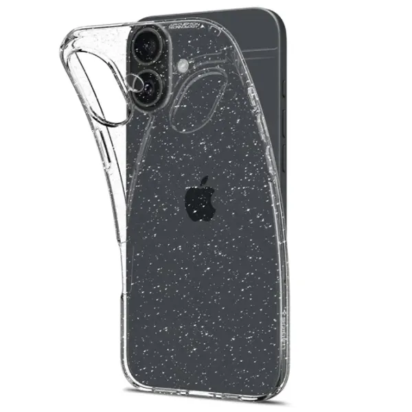 Чехол для смартфона Apple iPhone 16 Plus Spigen / Back / ТПУ / White Прозрачный photo 2