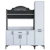 Dulap de bucătărie Mirage Meble JE149 White / PAL