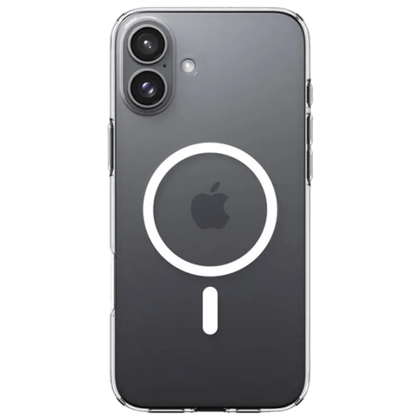Husă pentru smartphone Apple iPhone 16 Spigen / MagSafe Back / TPU / White Transparent photo 5