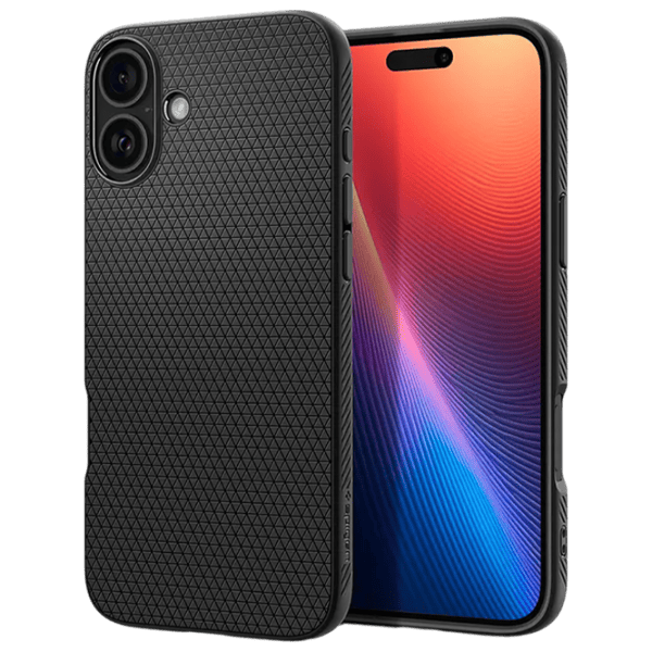 Чехол для смартфона Apple iPhone 16 Plus Spigen / Back / ТПУ / Черный Матовый черный photo 1