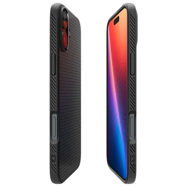 Чехол для смартфона Apple iPhone 16 Plus Spigen / Back / ТПУ / Черный Матовый черный photo 2