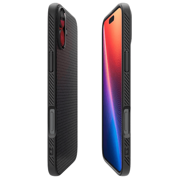 Чехол для смартфона Apple iPhone 16 Plus Spigen / Back / ТПУ / Черный Матовый черный photo 2