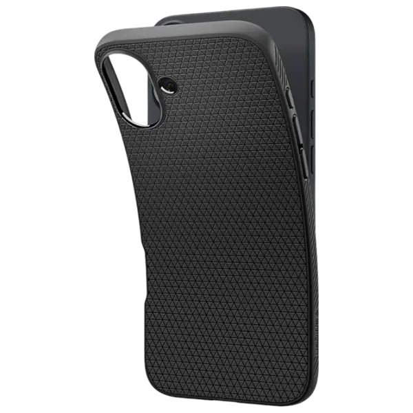 Чехол для смартфона Apple iPhone 16 Plus Spigen / Back / ТПУ / Черный Матовый черный photo 4