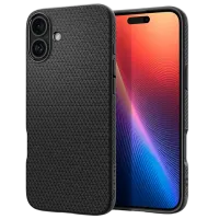 Husă pentru smartphone Apple iPhone 16 Spigen / Back / TPU / Black Black Matt