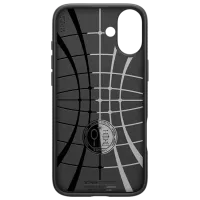 Husă pentru smartphone Apple iPhone 16 Spigen / Back / TPU / Black Black Matt photo 7