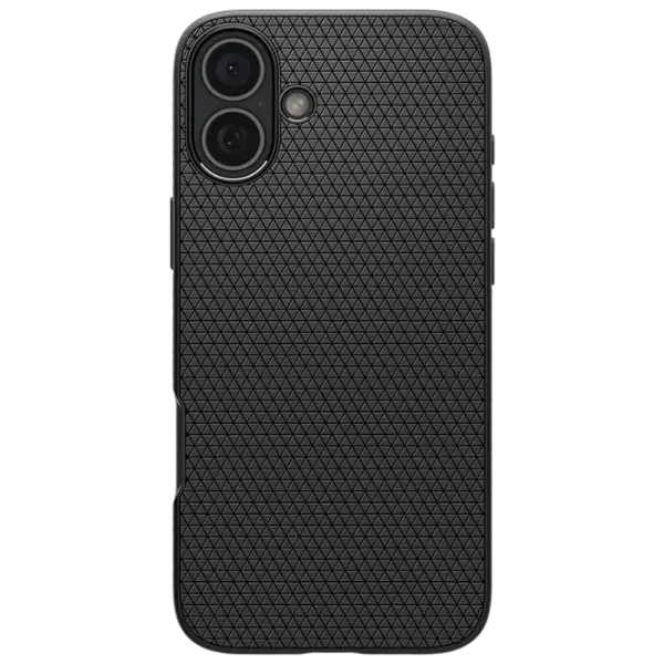 Husă pentru smartphone Apple iPhone 16 Spigen / Back / TPU / Black Black Matt photo 8